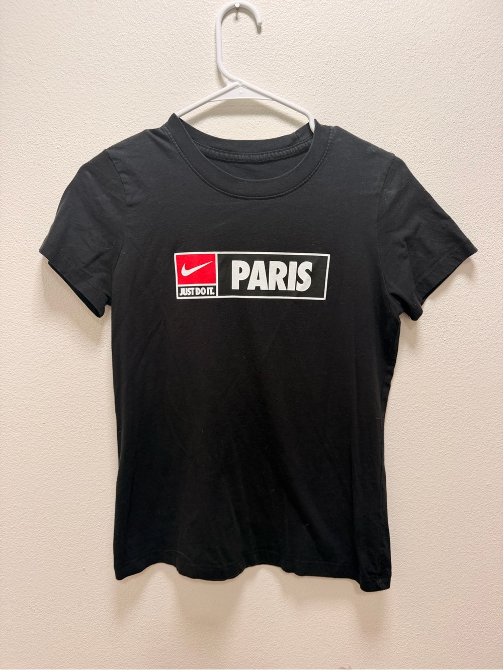 Nike Paris Black Logo Tee